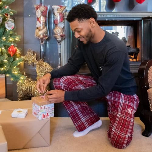 Sigma Chi Navy Plaid Flannel Pants2