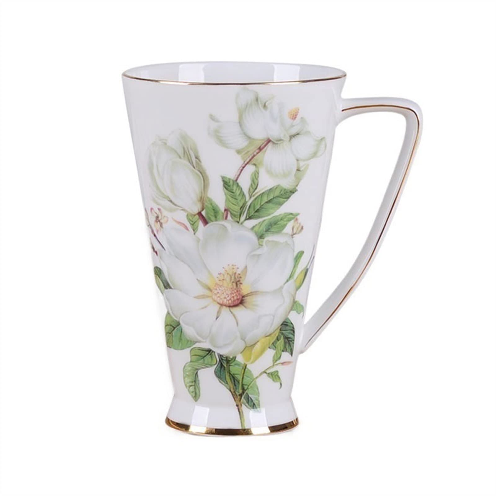 Kubki seCeramic Kubki do kawy, Kubek ceramiczny 500 ml Kubek dużego kalibru Kreatywny Kubek z porcelany kostnej Kubek do mleka o dużej pojemności do domu i biura Porcelanowy kubek