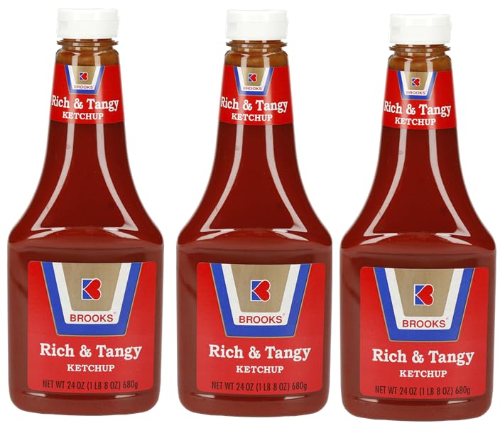 Rich and Tangy Ketchup (Pack Of 3 Bottles), 24 oz