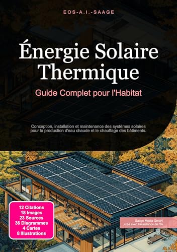 livre Énergie Solaire Thermique: Guide Complet pour l'Habitat
