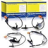 Oaklete ABS Wheel Speed Sensor Replacement for Honda Accord Sedan (Only Build in Japan) 2.4L 3.0L 2005 2006 2007, Front and Rear Left and Right（4 pcs）