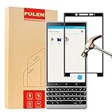 BlackBerry Key2 Screen Protector, PULEN [Scratch Resistant] [Ultra Clear] [Easy-Install] 9H Tempered Glass 0.33mm 3D Glass Screen Protector for BlackBerry Key2 (Black)