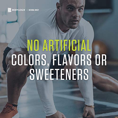 Bodylogix Natural GrassFed Whey Protein Powder, NSF Certified