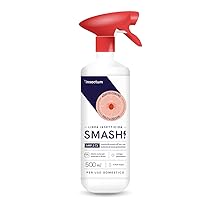 SMASH Spray Antipulci e Antizecche per Ambienti e Tessuti – Adatto per Ambienti con Animali Domestici – 1x500ml – Per uso in Casa ed esterno – Insetticida Senza Permetrina – Istruzioni Incluse