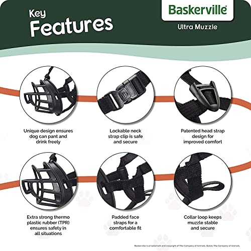 Image of Baskerville Ultra Dog Muzzle | Size 6 (Pack of 12)