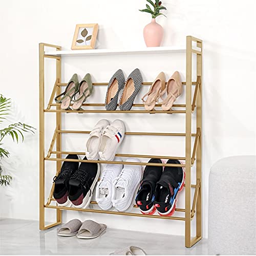 Emplacements pour chaussures étagère métallique compacte de rangement - 2