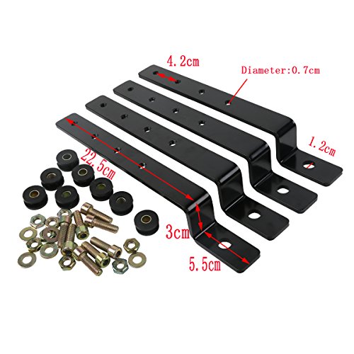 Kit de Soportes Ajustables para Alforjas Rígidas Universal miniatura 2