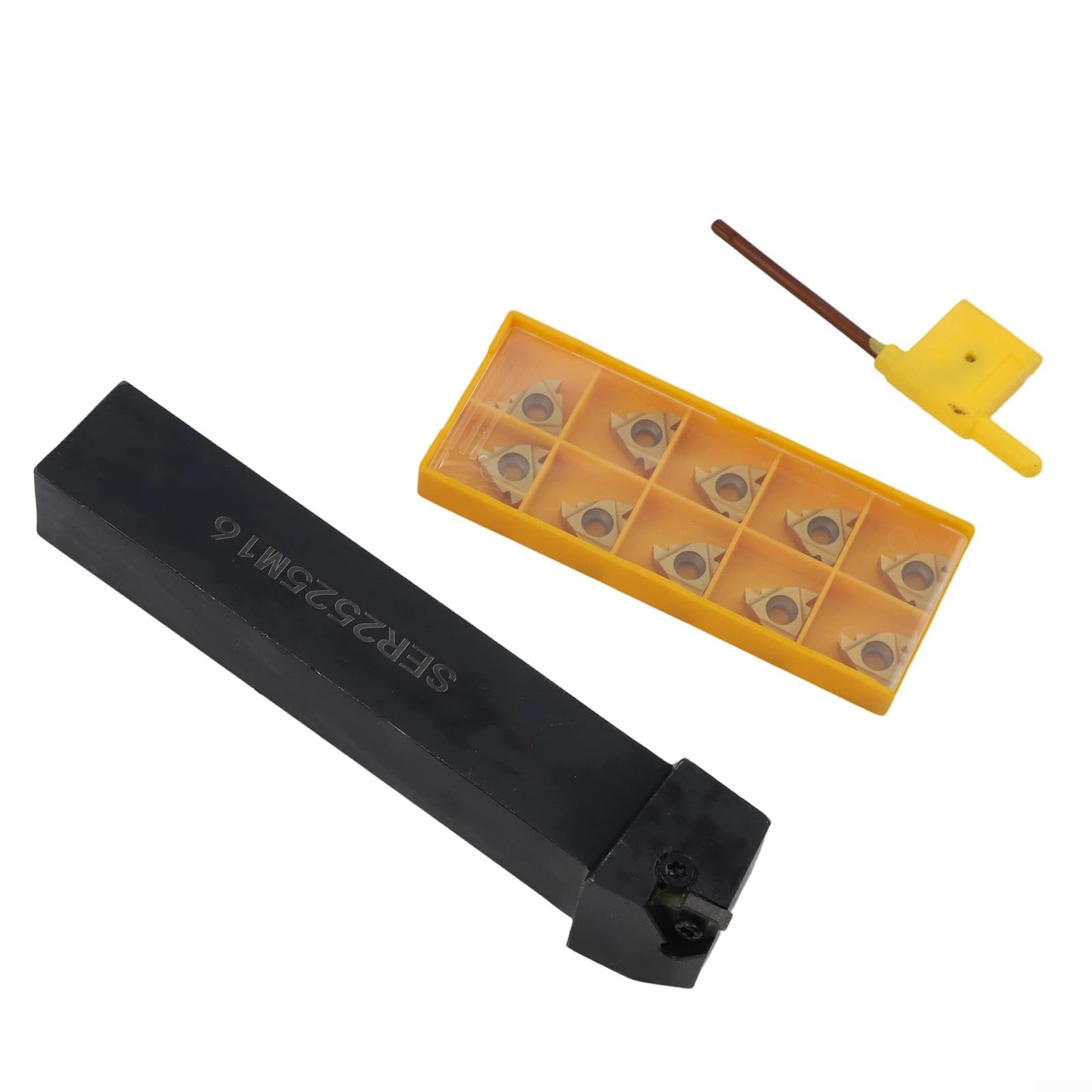 Karbonstahl Drehmeißel Set 25mm Schaft für Metall