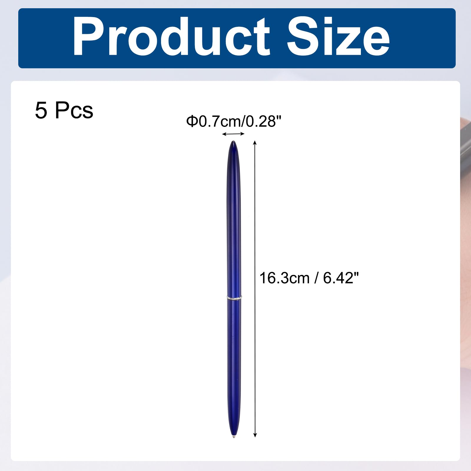 PATIKIL Slim Metal Ballpoint Pen - Image 2