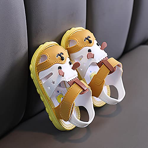Infant Boys Girls Cartoon Dog Sandals for Outdoor Walking Anti Slip Closed Toe Soft Sole Slip On Summer Beach Shoes4