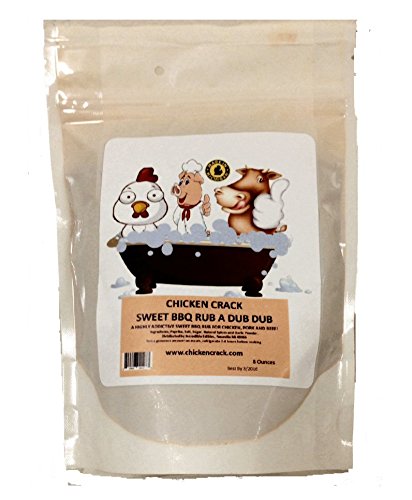 Chicken Crack - Sweet BBQ Rub-3 (THREE) 6oz Bags