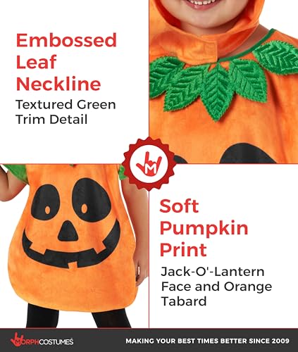 Disfraz de Calabaza Morph para Niños y Niñas miniatura 3