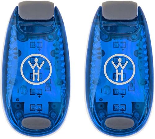 Whole Human LED Safety Lights (2 Pack) - Blue