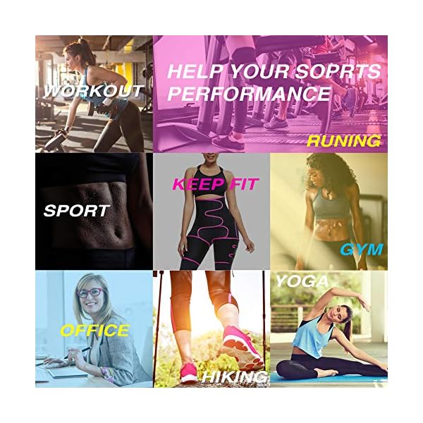 Reshe-4-in-1-High-Waist-Arm-and-Thigh-Wast-Trainer-for-Women-Sweat-Band-Waist-Trimmer-Plus-Size 4 In 1 High Waist Arm And Thigh Wast Trainer For Women, Sweat Band Waist Trimmer Plus Size Rose
