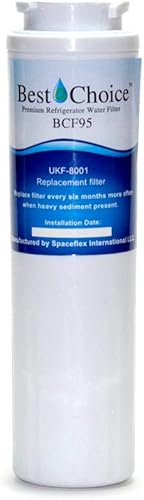 Best Choice Filtro de agua de repuesto para Whirlpool EveryDrop EDR4RXD1 Maytag UKF8001 UKF8001AXX Pur 4396395 Kenmore 46-9006 Kitchen Aid Amana