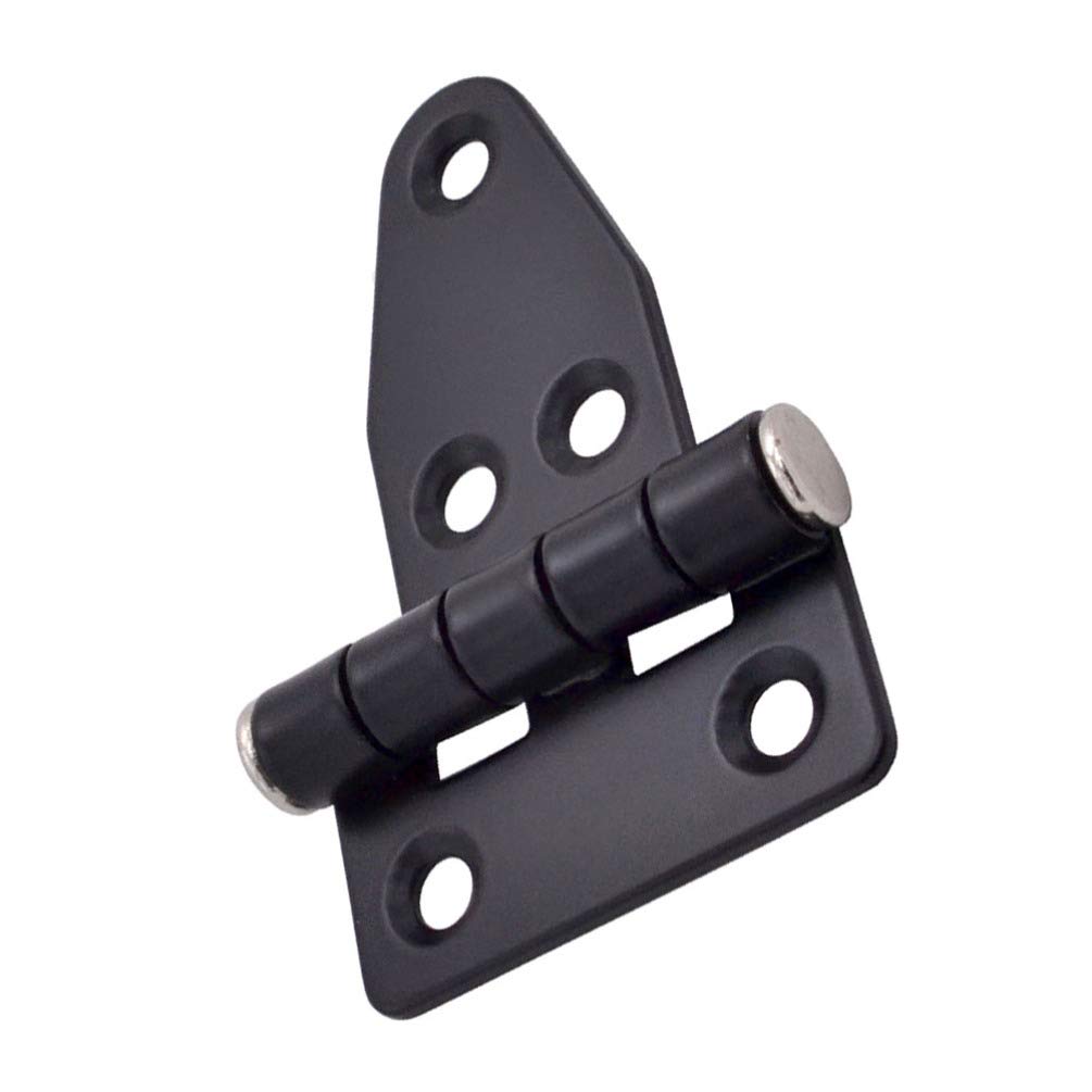 GALPADA Industrial Box Hinge Black t Shape Hinge Easy Install Remove Cabinet Door