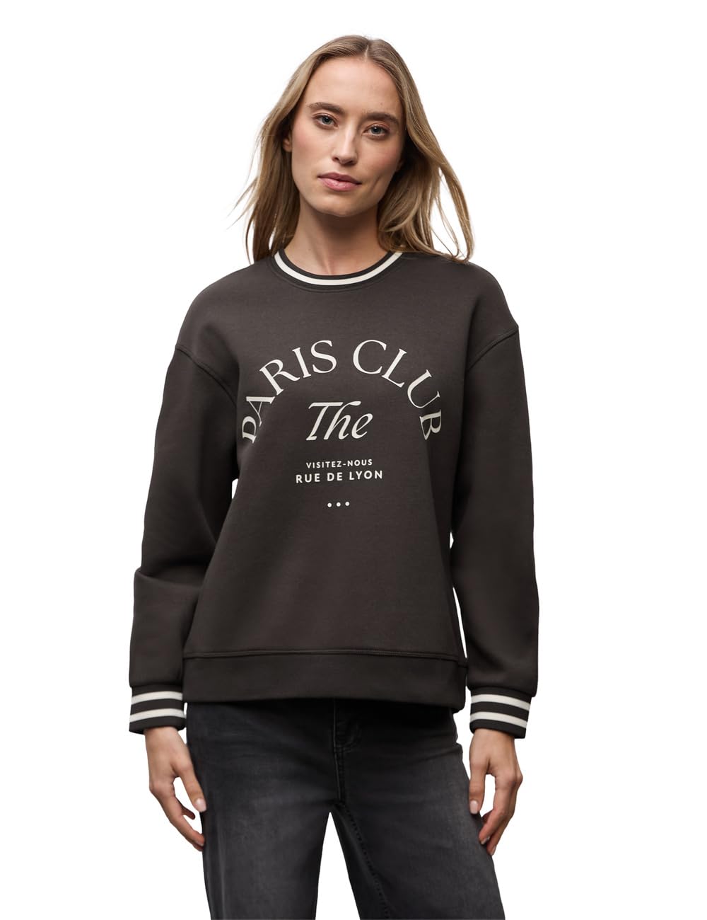 Street One Damen Loose Fit Print Sweatshirt