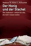 Der Honig und der Stachel: Das Judentum - erklärt für alle, die mehr wissen wollen - Walter L. Rothschild