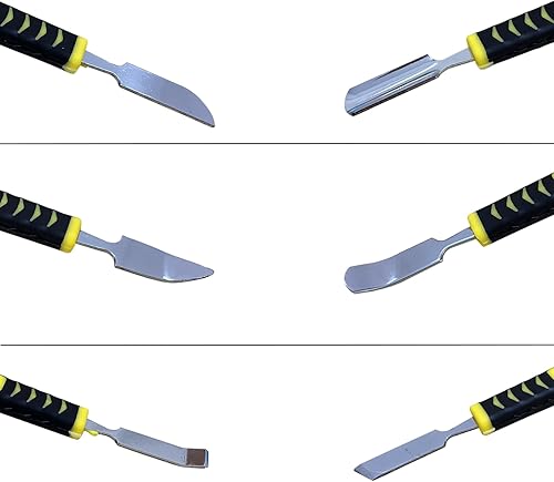 Miniatura 9 de Kit de reparación de herramientas de palanca de apertura de electrónica profesional para teléfonos celulares, portátiles, tabletas, 7 piezas