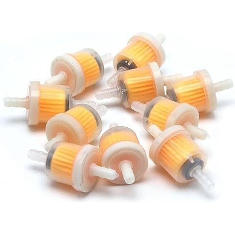10pcs Universal Inline Fuel Filter for Motorcycles Cover