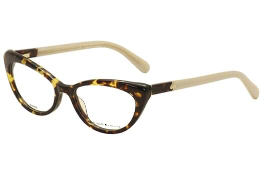 Amazon.com: Kate Spade Analena Eyeglasses-0W79 Tortoise-52mm