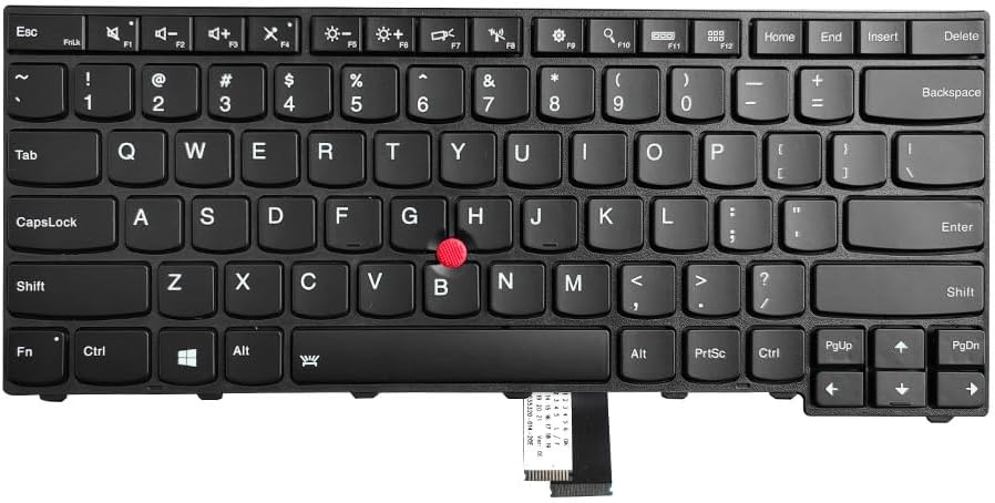New Replacement Keyboard Compatible with Lenovo ThinkPad T431 T431S E431 T440 T440P T460 T440S E440 L440 T450 T450S L450 T440E L460 L470 Series with Backlit with Pointer