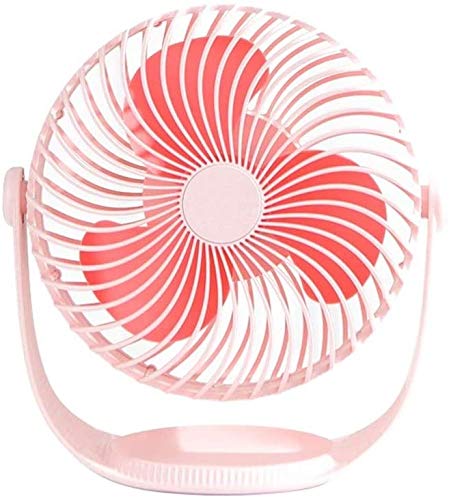 Luft Kühler Lager Desktop Leise Usb Mini Zuhause Wiederaufladbare Student Schlafsaal Büro 196 * 117 * 204mm (Color : Pink)