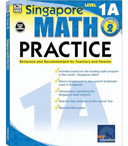 Singapore Math Practice, Level 1A Grade 2 view 2