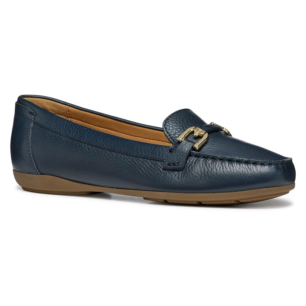 Geox D ANNYTAH MOC A, Women’s Moccasin, Navy,