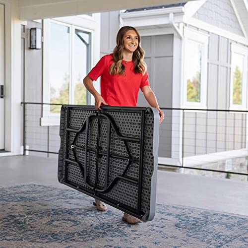 Image of Lifetime 6-Foot Nesting Table, Gray