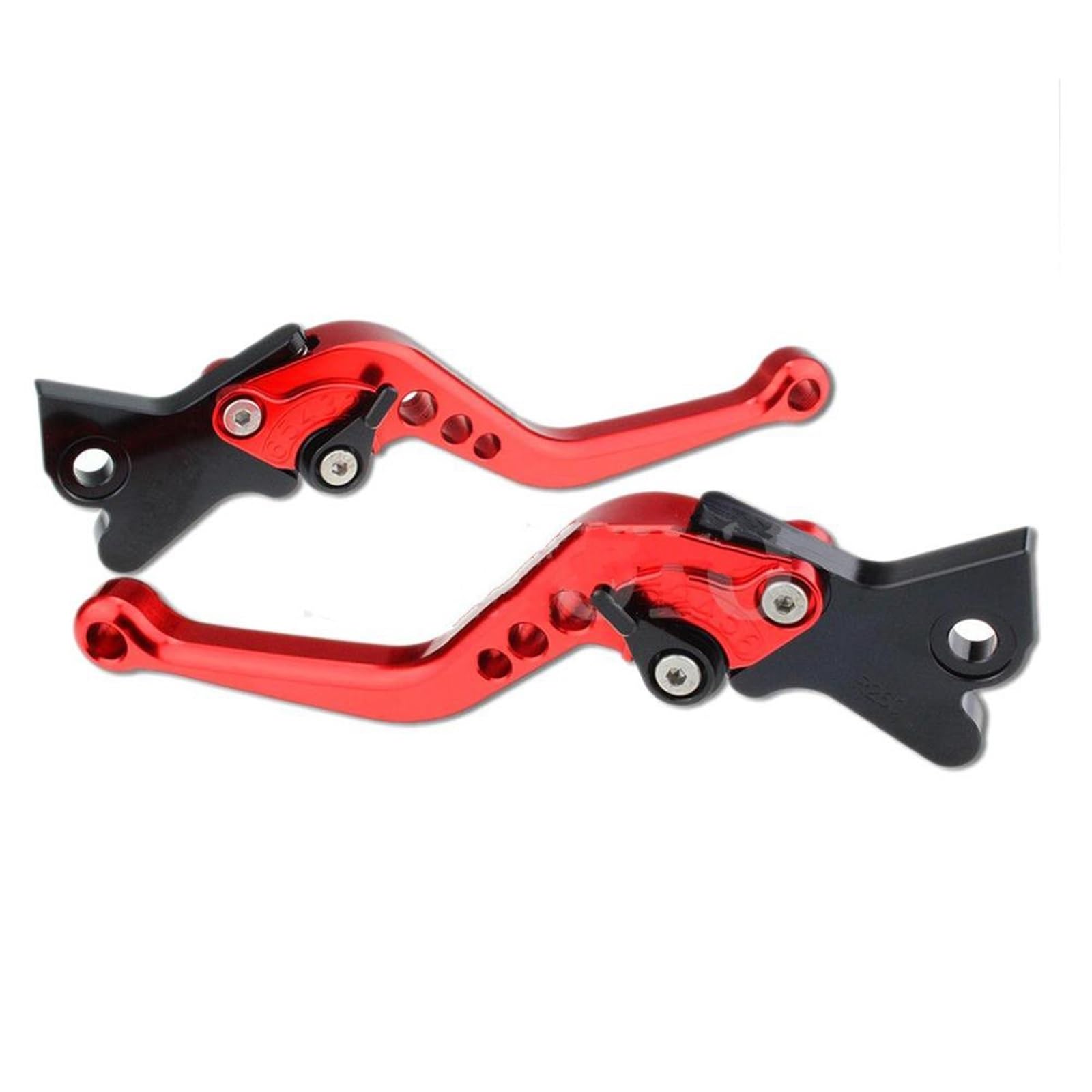 Bmnjvi Short Red Short&Long Motorcycle Brake Clutch Levers For Y&Amaha Yzfr6s 2006-2009 Yzf R6s 2007 2008 2009