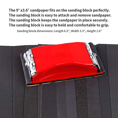 Sandpaper-Grit-120-to-3000-Sand-Paper-with-Sanding-Block-Sander-Wet-Dry-Variety-Pack-Abrasive-Sandpapers-Assortment-for-Wood-Automotive-Car-Furniture-Metal-Polishing-Finishing-936