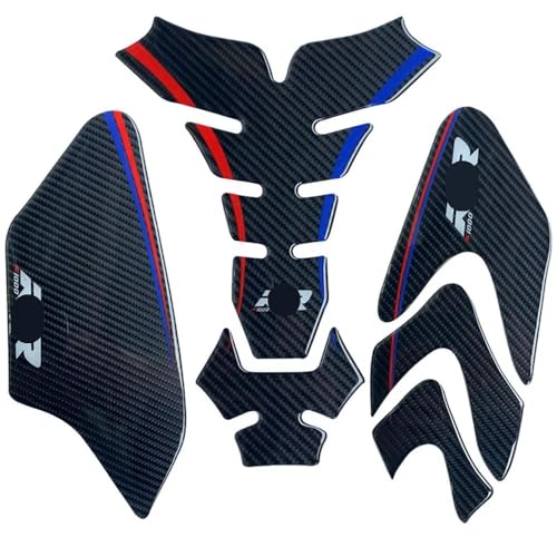 Kit protection réservoir moto S1000RR autocollant latéral et bouchon essence premium