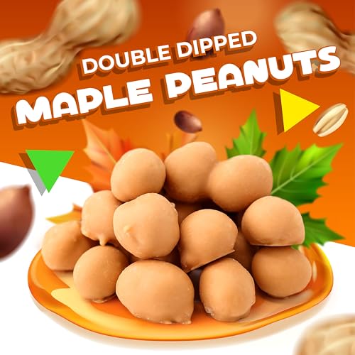 Double Dipped Maple Peanuts Candy (2 Pound Bag)