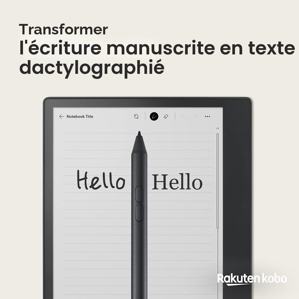 Kobo Elipsa Pack | eReader | 10.3” Glare Free Touchscreen | Mark Up eBooks | Includes 1 Kobo Stylus & 1 SleepCover | Adjustable Brightness | Carta E Ink Technology | 32 GB of Storage