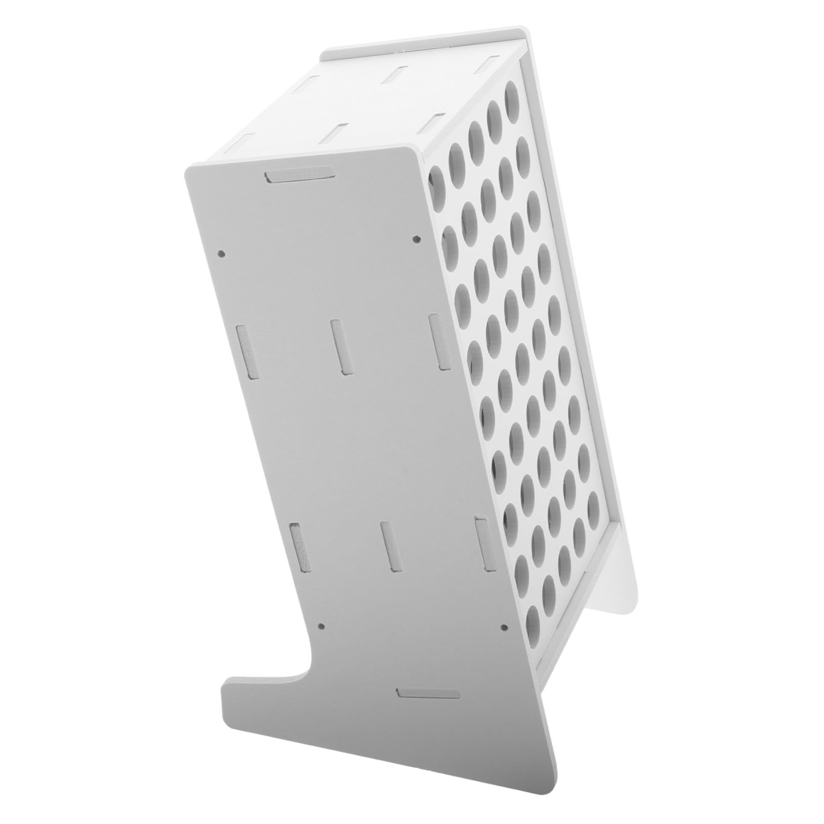 Holibanna Portapenne Inclinato in Plastica Resistente Organizer Salvaspazio per e Matite Supporto Stabile per Scuole Penne Scrivania Multifunzione