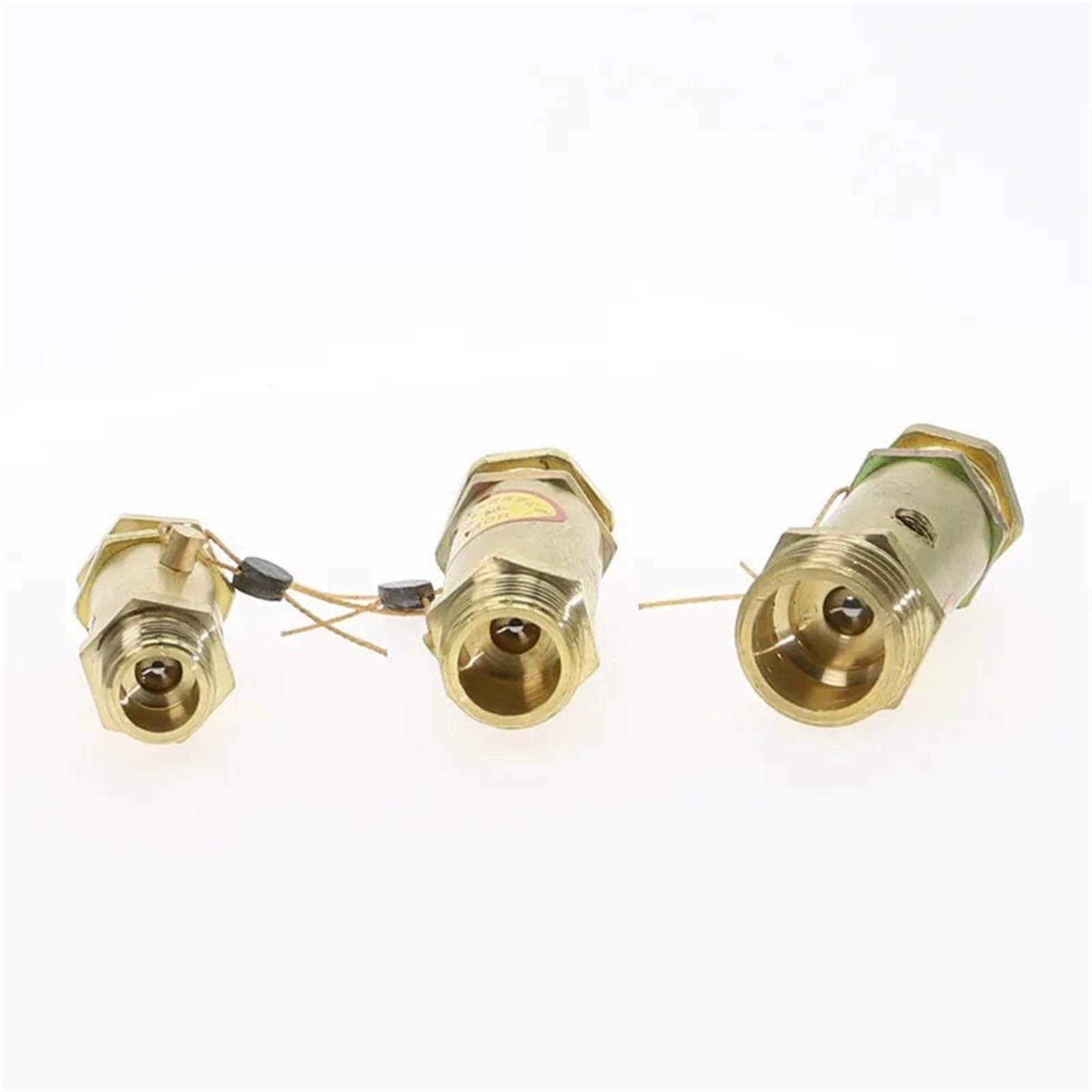 Válvula de seguridad 0.1Mpa - 1.0Mpa 1KG - 10KG Válvula de escape con resorte G1/4 G3/8 G1/2 Válvula de alivio de presión(3/8",4KG)