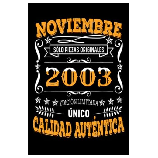 CUADERNO, NOVIEMBRE 2003, 19 Años Siendo Genial: Regalo de 19 cumpleaños para mujeres y hombres, ideas de 19 cumpleaños Regalo un cumpleaños divertido Regalo , regalo de 19 cumpleaños para él/ella.