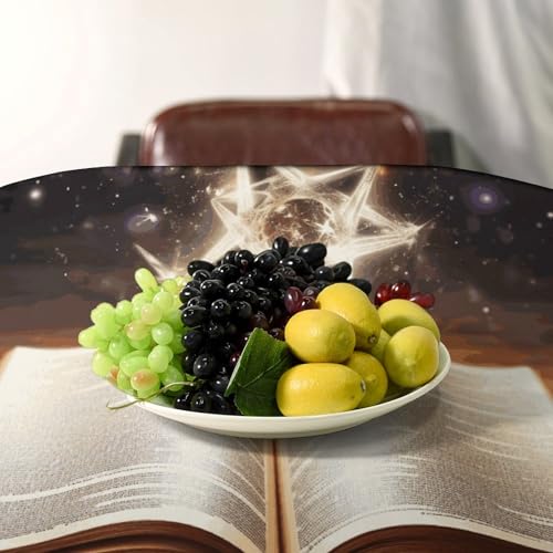 Nappe de table rectangulaire livre magique lavable pour cuisine - 6