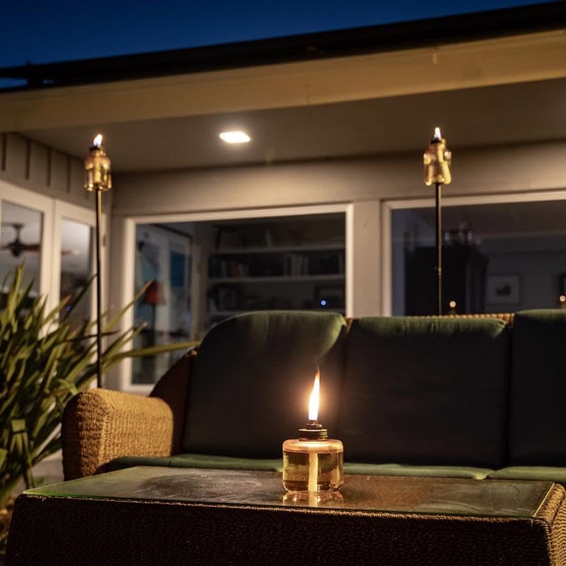 Miniatura 5 de Lamplight Farms Linterna de exterior Tiki Metal de 65 pulgadas 1 pk - Caja de 1