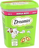 Dreamies Klassiker Katzensnacks mit Thunfisch – Traumhaft knusprige Taschen mit zarter Füllung – 2 x 350g – Ansicht 2