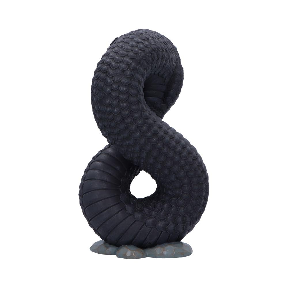 Nemesis Now Cult Cuties Large Occult Figurines, Bewitching Evil Spirit Creatures, Hand-Painted, Resin - Ouroboros - Image 3