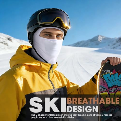 Image of WTACTFUL Breathable Balaclava Face Mask Men, Summer UPF 50+ Sun Protection