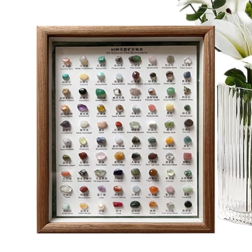 Kit minéral en boîte bois, le cadeau idéal pour collectionneur