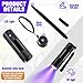 Tegeme 24 Invisible Ink Marker Set 8 Invisible Ink Pen 8 Mini UV Flashlight 8 Magnifying Glasses Blacklight Markers for Halloween Christmas Detective Kit Escape Room Prizes Gift Party Favors