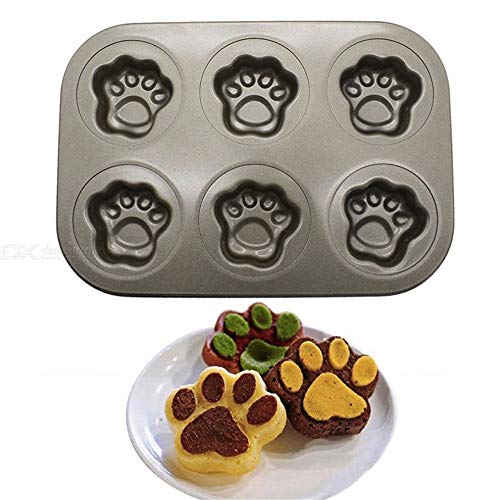 Animal Muffin Pan Mold Cat Bear Claw Paw Baking Cupcake Cake Tins | Fun Bakeware | Perfect For Kids