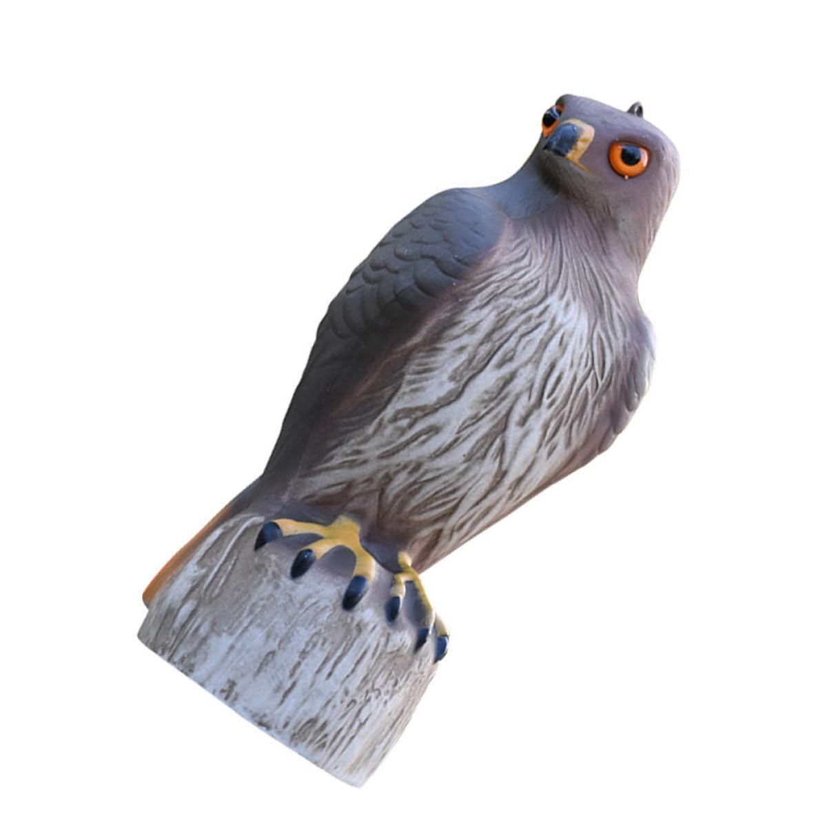 Figurine d'aigle à queue en plastique pour décoration et effarouchement de jardin