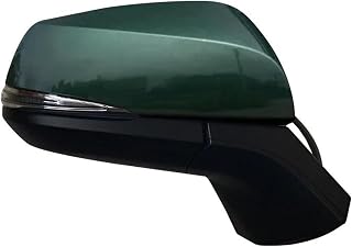 Conjunto Espejo Retrovisor Conjunto Espejo retrovisor Puerta Lateral automóvil para Toyota para Sienna 2020 2021 2022 2023 calefacción Plegado automático(Verde,5Wire R)