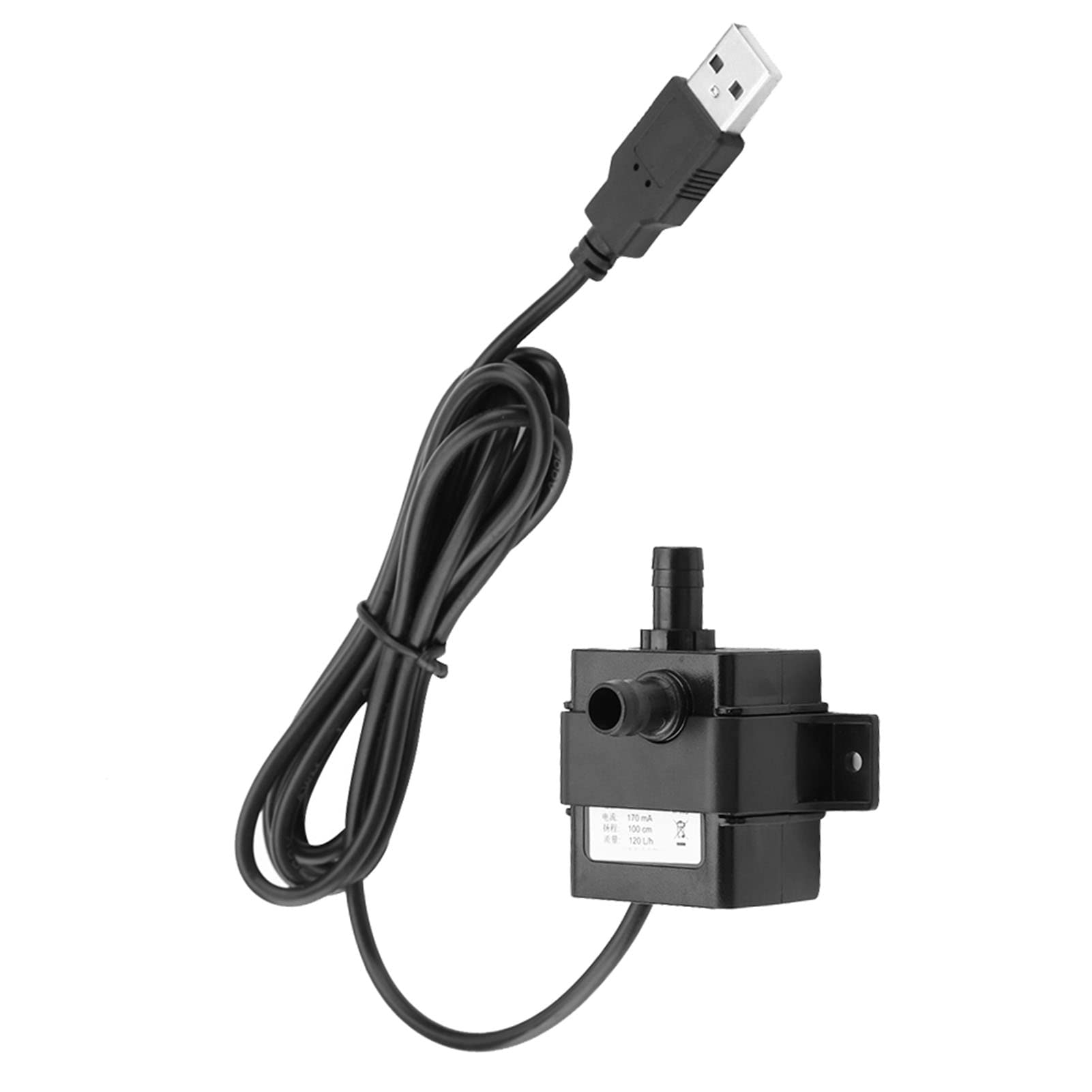Pompa Akwariowa Usb Mała Wodoodporna Bezszczotkowa Pompa Zanurzeniowa Do Wody Pompa Do Akwarium Z Rybą Z Przewodem Zasilającym Dc 5 V.