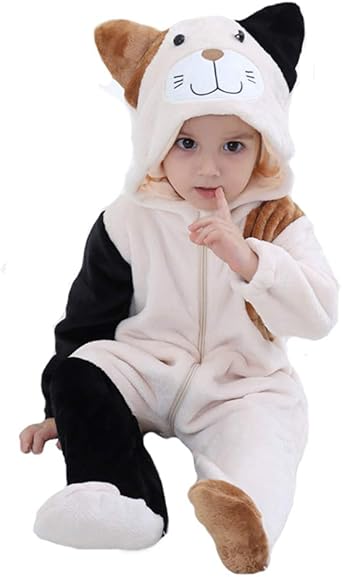 Amazon Com Tonwhar Unisex Baby Animal Halloween Costume Kid S And Toddler S Autumn Winter Outfits Jumpsuit Clothing Shoes Jewelry